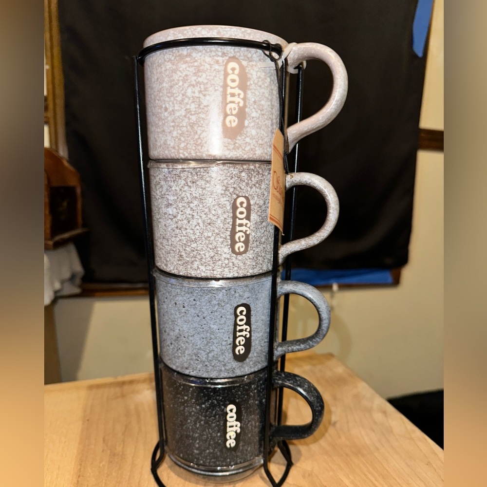 Brand new set of coffee mugs